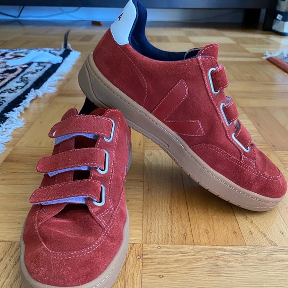 Veja | Shoes | Veja V2 Suede Velcro 